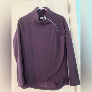 Athleta Cozy Karma Asymmetrical Pullover